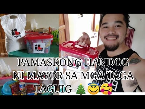 PAMASKO'NG HANDOG NI MAYOR SA MGA TAGA TAGUIG | merry Christmas mayor Salamat ng marami