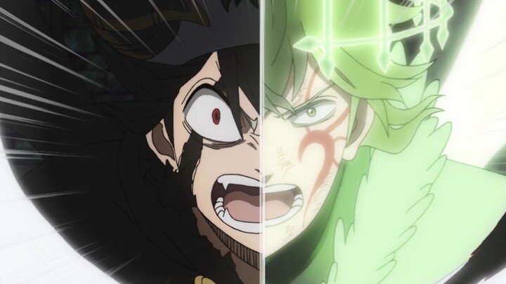 [Black Clover/Geser Campuran Pembakaran Tinggi] Ashtar: "Melebihi batas di sini!"