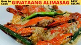 GINATAANG ALIMASAG na may Kalabasa at Sitaw | Filipino Recipe | CRABS in Coconut Milk