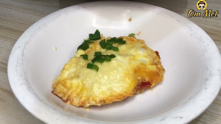 Mantap‼️ cara menikmati telur dengan Tomat