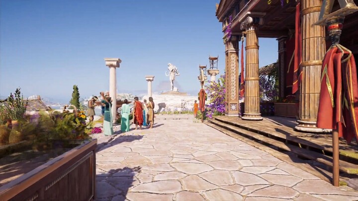 古希腊风景漫步｜刺客信条奥德赛放松探索 - 10