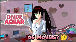 👉🏻 TUTORIAL COMO ACHAR OS MÓVEIS? 🤔 ✨ 🌸 SAKURA School Simulator