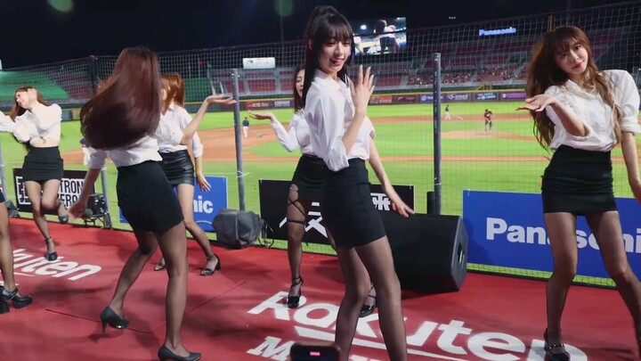 Rakuten Girls แดนซ์ช่วงพักครึ่งในปาร์ตี้ออฟฟิศของสาวออฟฟิศ