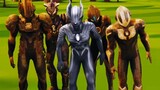 Ultraman yang kehilangan cahayanya diusir dari Kerajaan Cahaya. Ternyata Flame Warrior menjelma menj