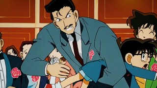 Kogoro really treats Conan as his son!