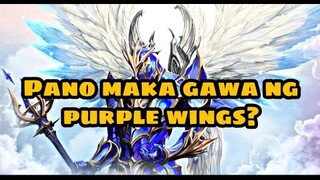 HOW TO ACHIEVE PURPLE WINGS IN MU ARCHANGEL?