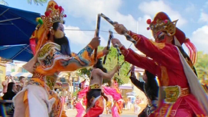 Chaoshan Yingge Dance set Guangzhou on fire! The second day of National Day was extremely popular!