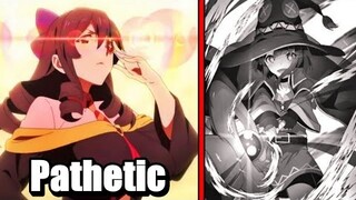 How Megumin became the strongest of the Crimson Demons after receiving Kazumas Gift
