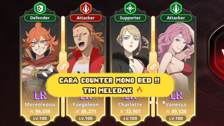 CARA COUNTER MONO RED TERMUDAH!