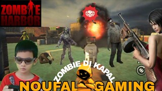 main game zombie harbor, di atas kapal