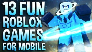 Top 13 Most Fun ROBLOX games for Mobile