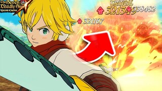 LOSTVAYNE MELIODAS NEW ILLEGAL COMBO?! HILARIOUS K-POP TEAM! | Seven Deadly Sins: Grand Cross