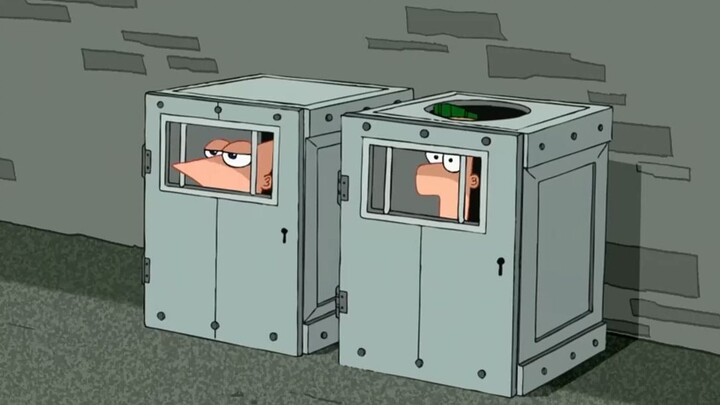The brothers Phineas and Ferb were sent to a reform school, where they were tortured to the point of
