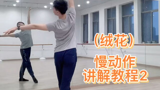 零基础古典舞（绒花）慢动作讲解教程2