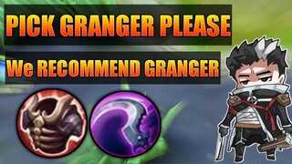 THIS VIDEO WILL MAKE YOU WANT A GRANGER ON YOUR TEAM! GRANGER HYPER CARRY MONTAGE - AkoBida MLBB