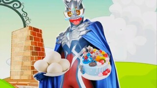 Ultraman Zero has cake!