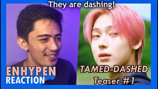 ENHYPEN 엔하이픈 'Tamed Dashed' Official Teaser 1 REACTION