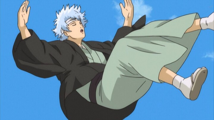 Gintama: Phải làm sao nếu một anh em bạc rơi từ trên trời xuống?