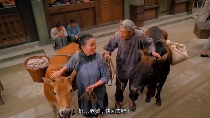 以前我打死你一头牛，现在还你两头，有钱真好！