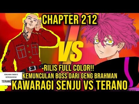 TOKYO REVENGERS CHAPTER 212! KAWARAGI SENJU VS TERANO SOUSU!! TENDANGAN NUKLIR SENJU! REVIEW