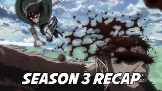 Attack On Titan Season 3 RECAP