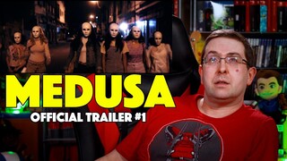 REACTION! Medusa Trailer #1 - Mari Oliveira Movie 2022