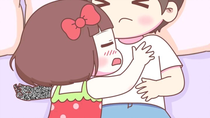 Hanya saja kalian harus tetap berdekatan agar bisa tidur nyenyak~