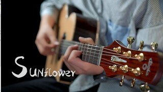 Chia sẻ bài hát guitar "Sunflower" mà bạn phải tập cho người mới bắt đầu học fingerstyle