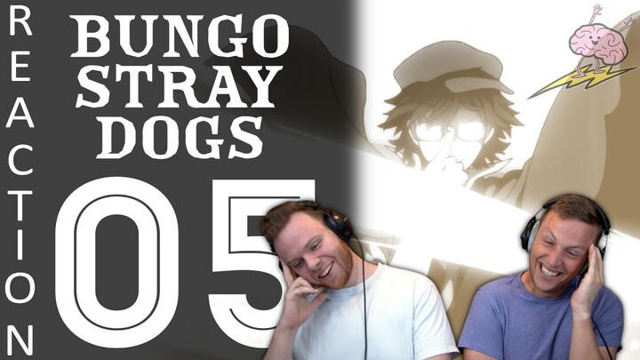 SOS Bros React - Bungou Stray Dogs Season 1 Episode 5 - Ranpo's Chuunibyou Genius!