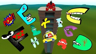 🔥 ALPHABET LORE 3D SANIC CLONES MEMES ROBLOX RAINBOW FRIENDS ROBLOX DOORS SPARTAN KICKING in Gmod !