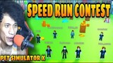 SpeedRun Challenge Ft. My Channel Members | Pet Simulator X | Roblox Tagalog