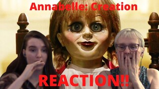 "Annabelle: Creation" REACTION!! Scarier than the first one...