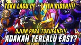 CHALLENGE TEKA LAGU OP KAMEN RIDER!!! ADAKAH SUSAH SANGAT🗿