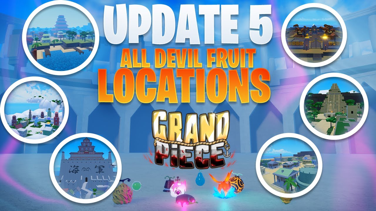 Devil Fruits Spawn Location In Blox Fruits ! (Third Sea) 