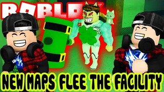 Roblox | BOSS KIA THÚI SIÊU CAY CÚ KHIẾN VAMY THÍCH THÚ TRONG NEW MAPS FLEE THE FACILITY | Vamy Trần