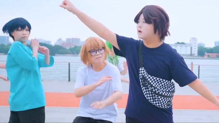 [Perayaan Ulang Tahun ke-10 Tim Xiaochao / 11 orang ber-cosplay tarian] "Aku ingin bepergian bersama
