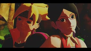 [MMD] Boruto and Sarada - Bella Poarch INFERNO