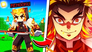 I Became Season 2 RENGOKU in Demon Slayer Minecraft!