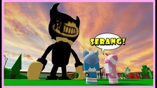 ATUN DAN MOOMOO MENYELAMATKAN KOTA DARI SERANGAN BENDY.. feat @BANGJBLOX | ROBLOX INDONESIA