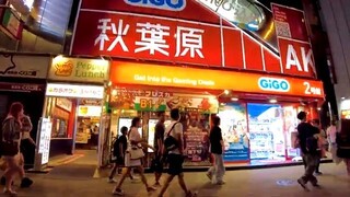 Tokyo Akihabara 🐶 Nightlife ♪💖 4K Non-Stop 1 Hour