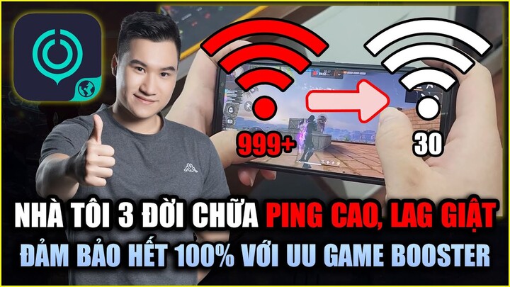 Free Fire | Cách Chữa Giật Lag Ping Đỏ 999+ Đảm Bảo Hết 100% Với UU Game Booster | Rikaki Gaming