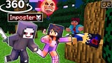 Aphmau Saving Friends From IMPOSTER! - Minecraft 360°