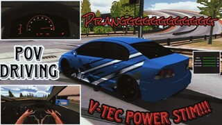 Honda Civic FD2 POV Driving | Car Parking Multiplayer | High Graphics Gameplay | Update 4.7.8