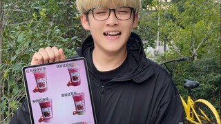 Menemui seorang mahasiswa yang menjual milk tea delima merah