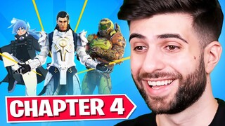 Fortnite CHAPTER 4 Battlepass Reaction!