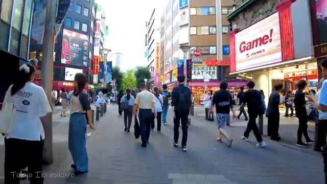 Tokyo Ikebukuro 🐶 Welcome Master 💖4K Non-stop 1 hour