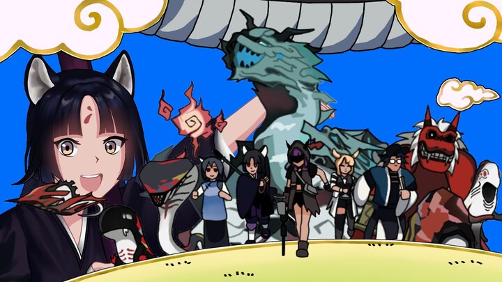 [Arknights×ดราก้อนบอล Z] เรื่อง Swordsman's Tower Night