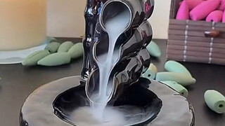 It's the smoke from the reverse-flow incense!