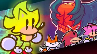 Sonic Unknown Frontier Boss Battle Doujinshi Animation Sonic Frontiers Fiinal Horizon Animated |