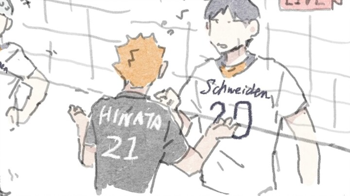 【Yingri】No kissing on the volleyball court